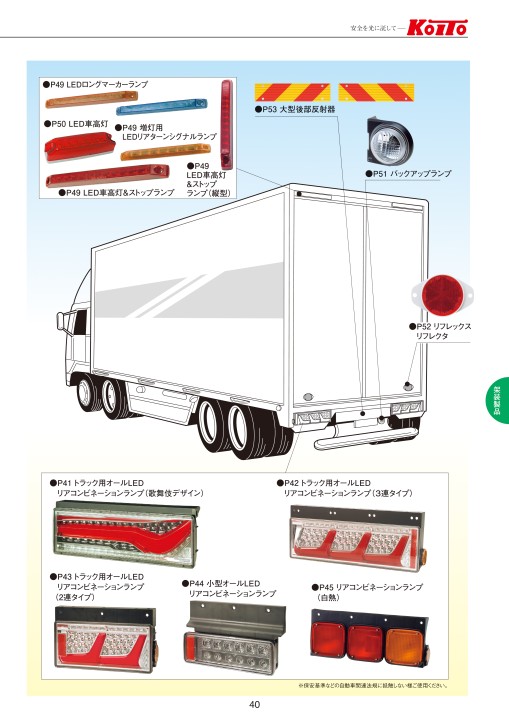 オートパーツ＆アクセサリー｜カタログを見る｜株式会社小糸製作所