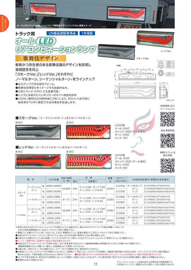 オートパーツ＆アクセサリー｜カタログを見る｜株式会社小糸製作所