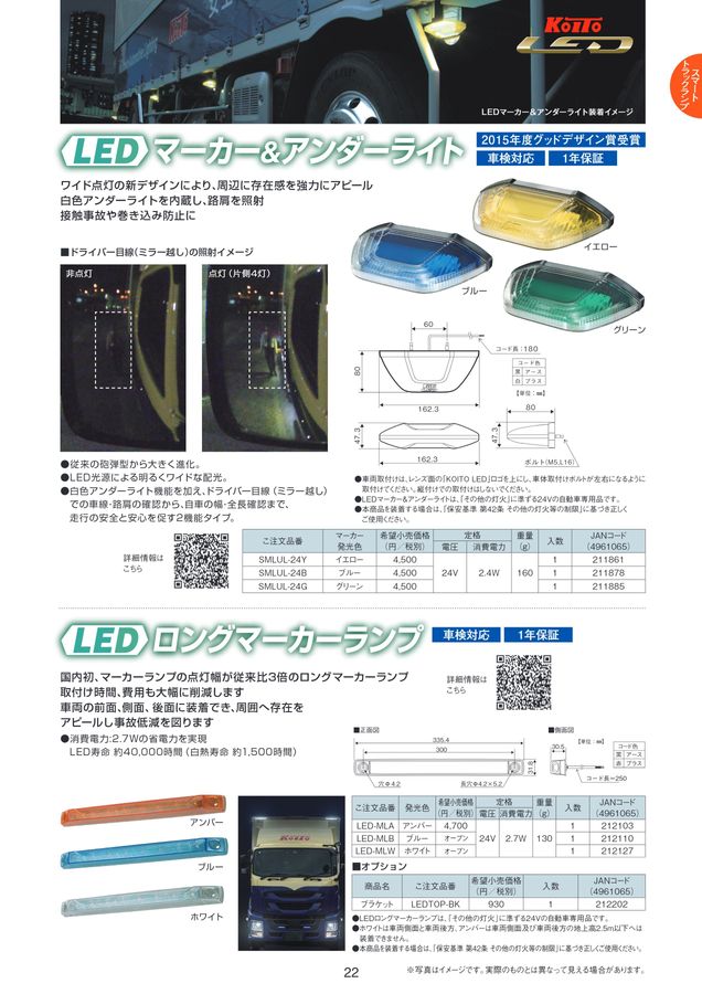 ブロマイド　L判サイズ オートパーツ＆アクセサリー｜カタログを見る｜株式会社小糸製作所
